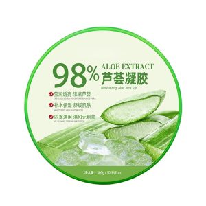 美肤芦荟胶补水保湿面霜护肤产品凝胶男女面膜300g